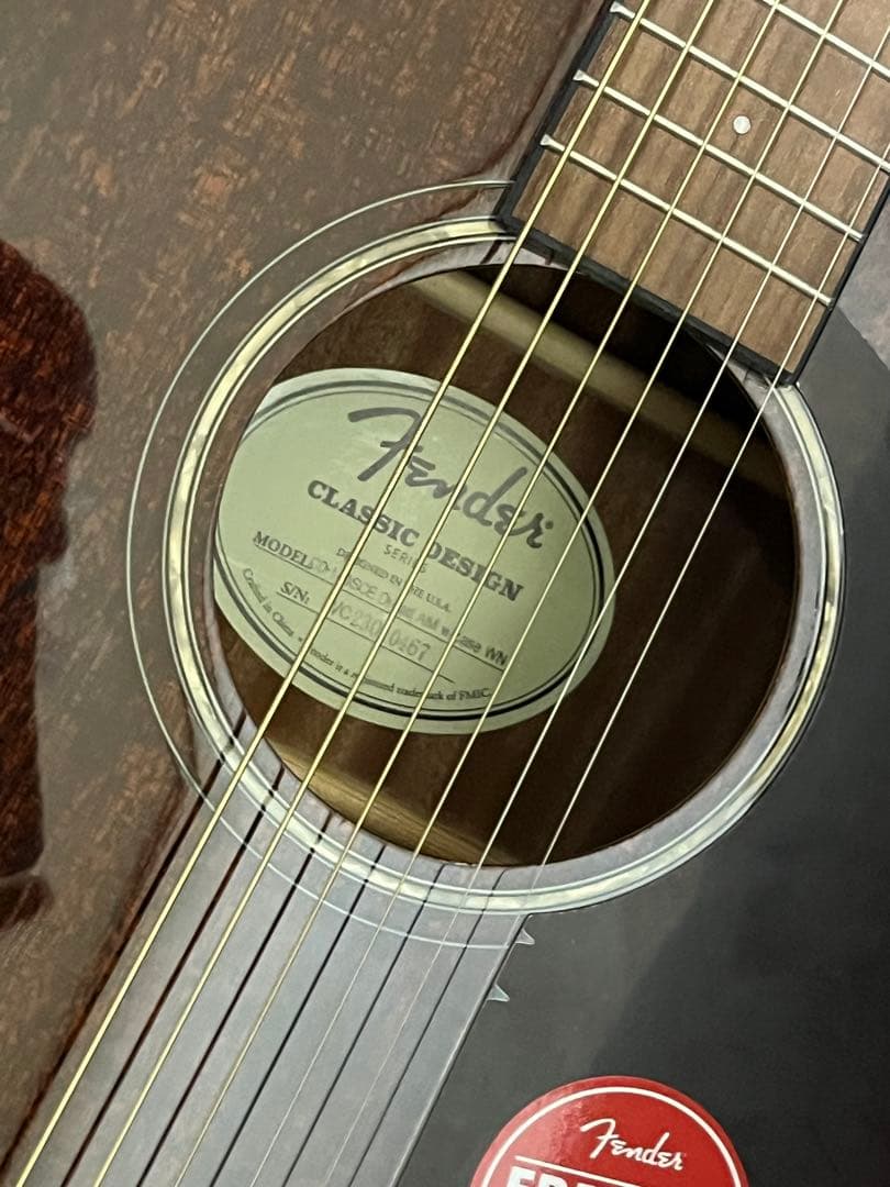 ギター fender CD-140SCE All-Mahogany