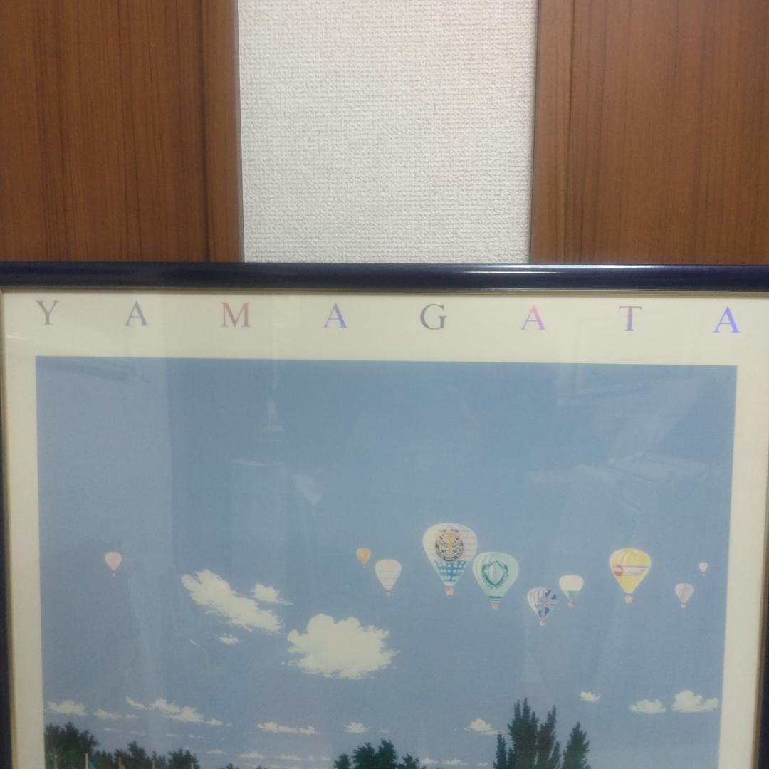 ヒロ・ヤマガタ　ライダーカップチャンピオンシップ　中古　大判額装アートポスター