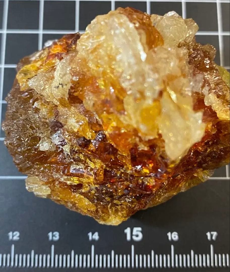 ジンカイト　紅亜鉛鉱　ポーランド産　228g　合成　天然石　鉱物　原石