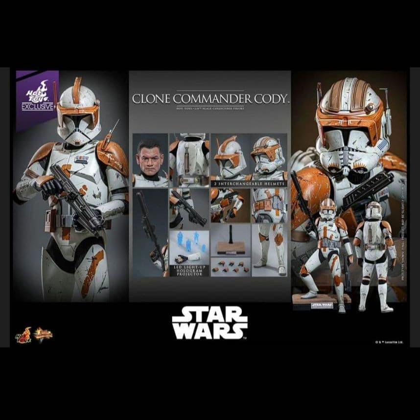 【新品】HOTTOYS ホットトイズ コマンダー・コーディ MMS796