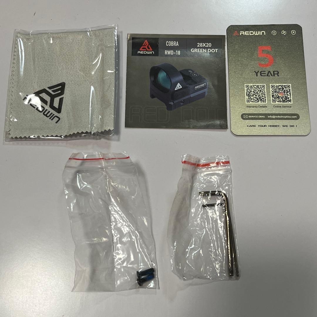 グリーンドットサイトRedwin Cobra 1x28x20 5MOA
