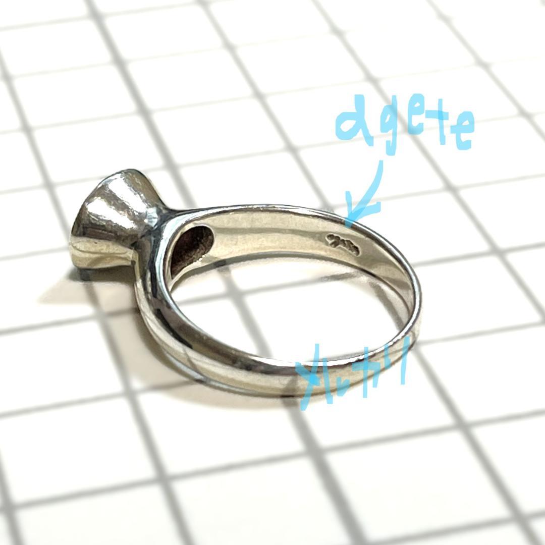 【レア　agete アガット】ロードライトガーネット　シルバー　リング