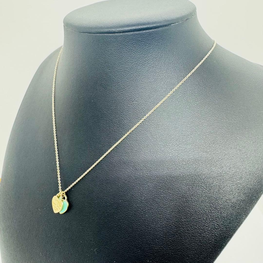 ✨Tiffany& Co✨ティファニー✨リターントゥ✨ダブルハート✨ネックレス✨