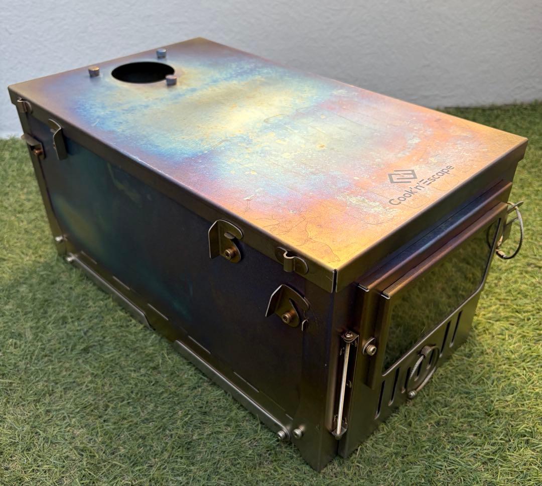 COOK'N'ESCAPE チタン製薪ストーブ