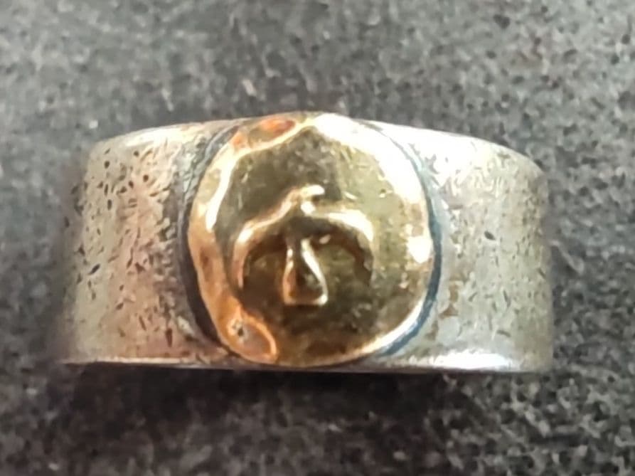 ゴローズ　平打ちリング　11号　old　goro's 　希少