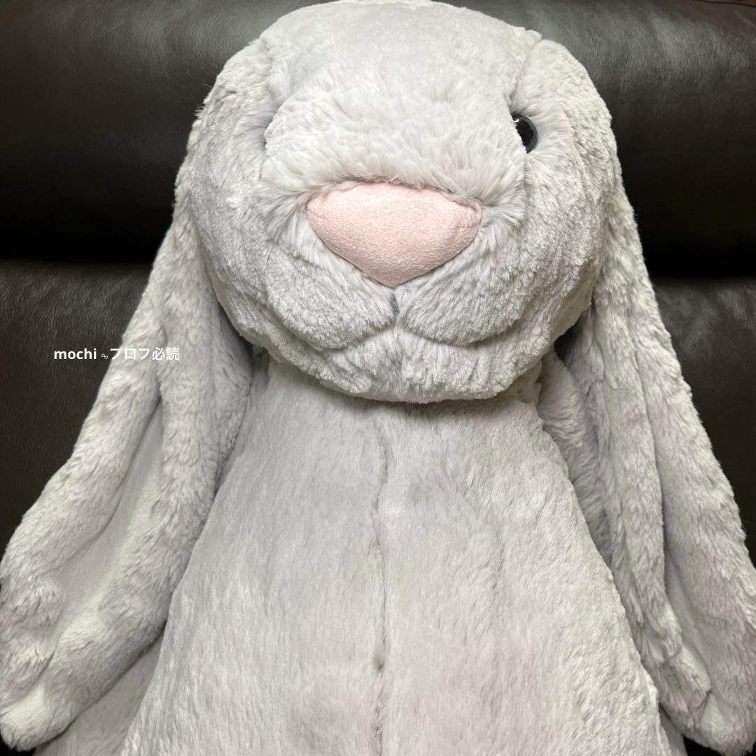 ぬいぐるみ  Really Big BashfulSilverBunny