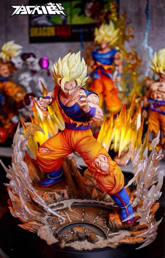 ドラゴンボール 孫悟空 ガレキ ガレージキット スタチューX③①⑤