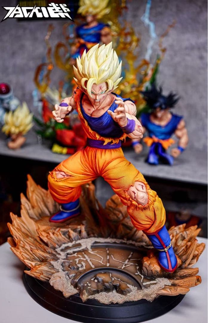 ドラゴンボール 孫悟空 ガレキ ガレージキット スタチューX③①⑤