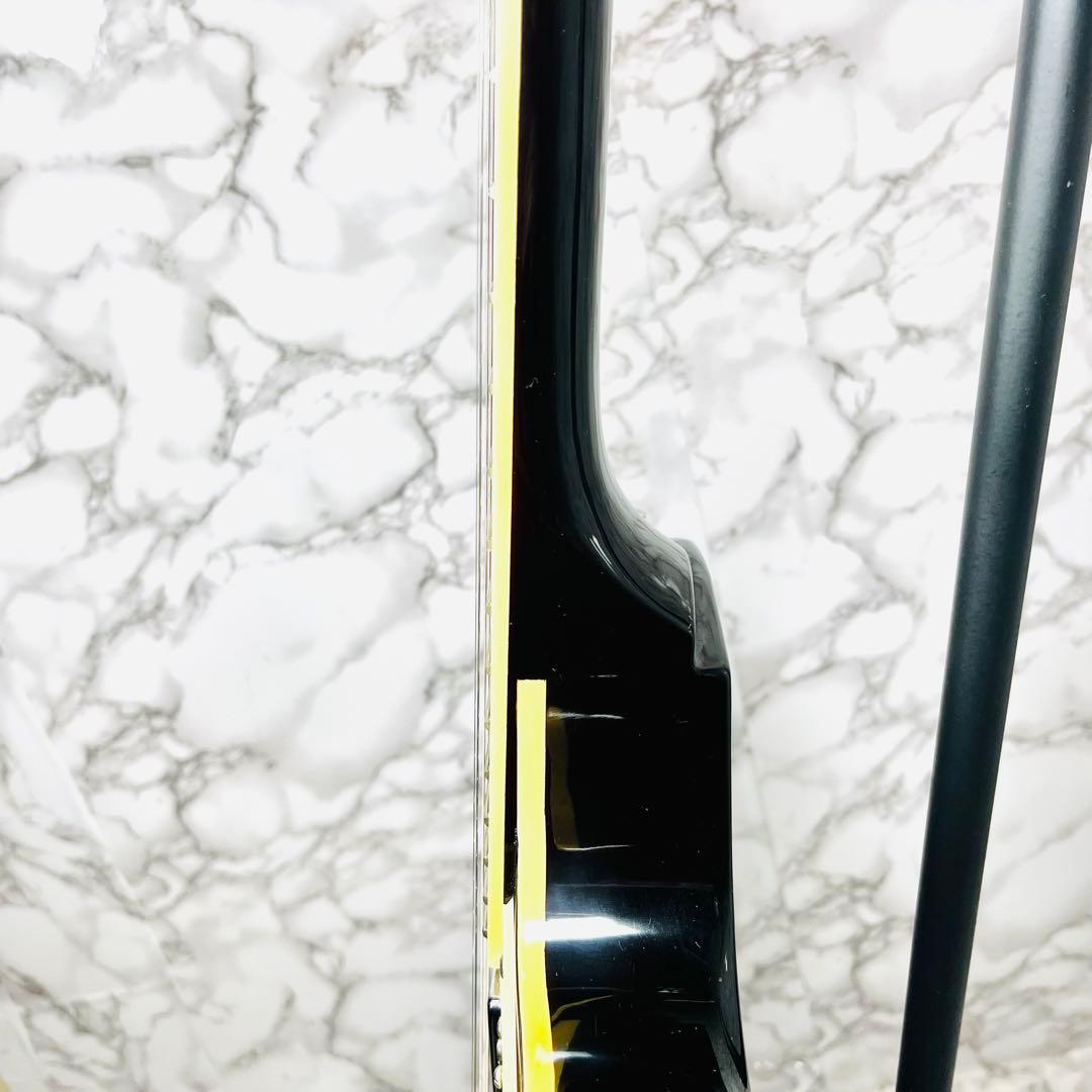 良品　Playtech レスポールタイプ　エレキギター フレイム メイプル