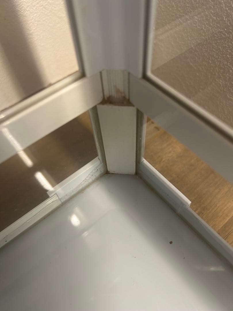 大型ガラス飼育ケージ 温度計付き