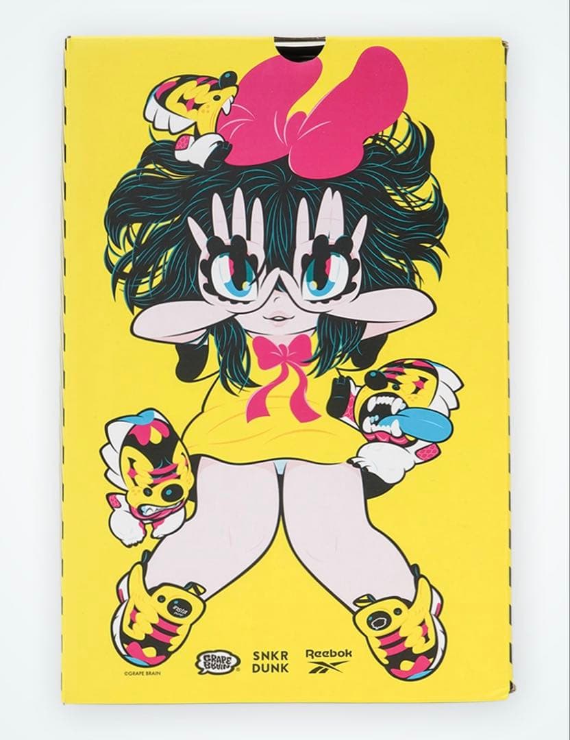 ReebokxGRAPE BRAINxにぎるちゃん　ポンプフューリー【27cm】