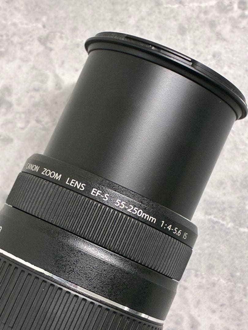 ⭐️完動品⭐️キャノン Canon EF-S 55-250mm IS 望遠レンズ