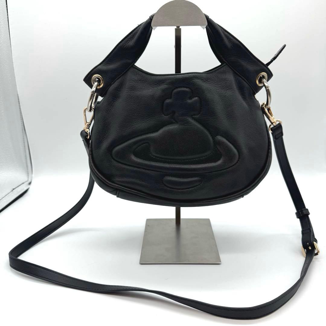 美品 Vivienne Westwood 3層 ショルダーバッグ 2WAY