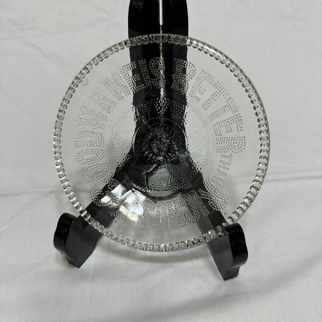 【新品未使用品】明治〜昭和　ガラスプレート4枚セット