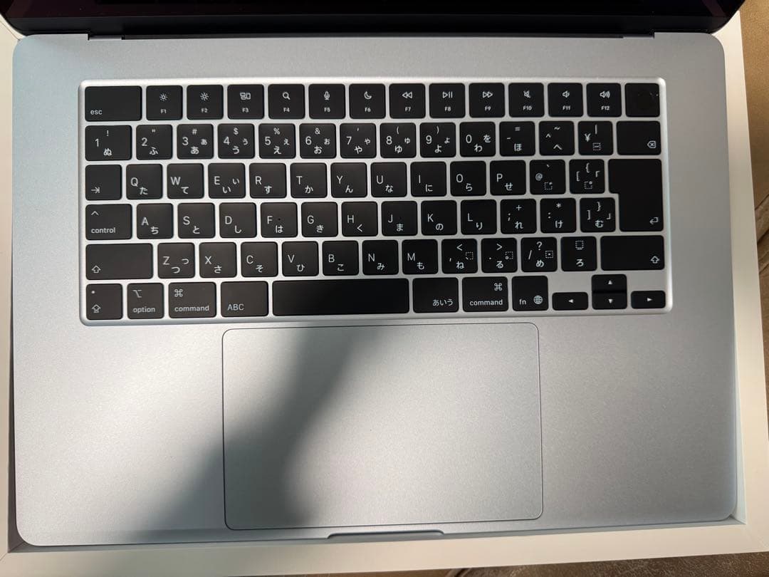 M4 MacbookAir 15インチ スカイブルー 16GB/256