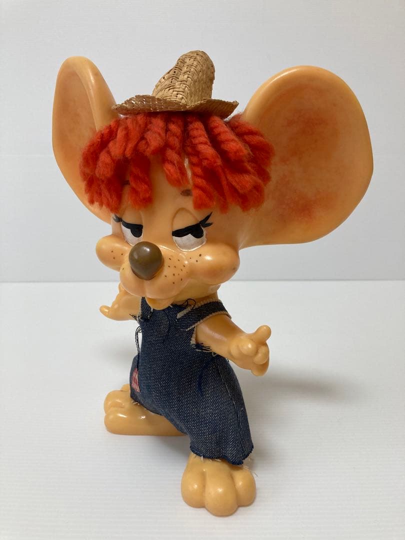フロリダマウス ソフビ ビンテージ トッポジージョ 貯金箱 70s 昭和レトロ