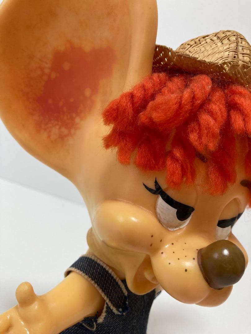 フロリダマウス ソフビ ビンテージ トッポジージョ 貯金箱 70s 昭和レトロ