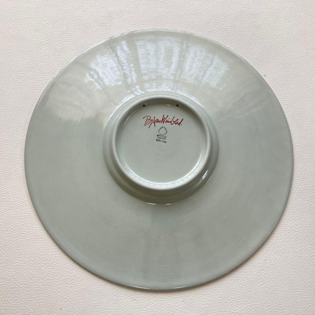 ビョルン・ヴィンブラッド 絵皿 飾り皿 大皿 置物 壁掛け レトロ ヴィンテージ