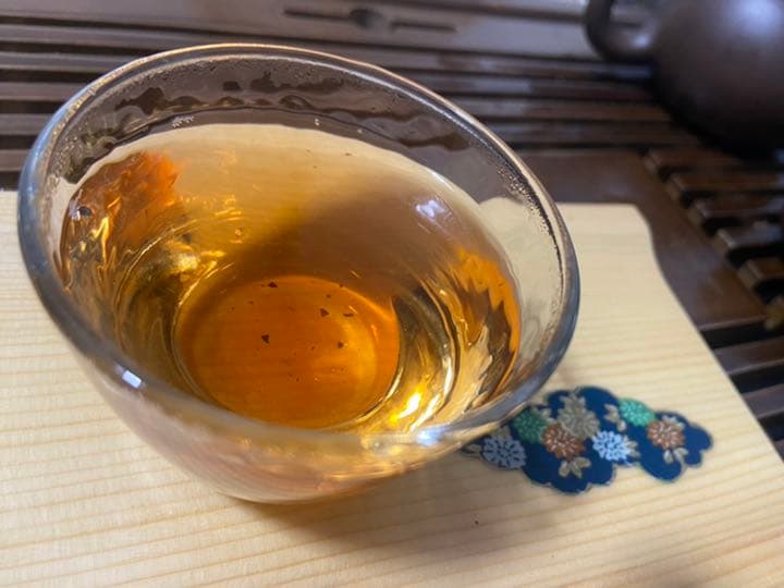 哈尼古茶 雲南省 プーアル茶「哈尼古樹」野放茶 2002年 極上品
