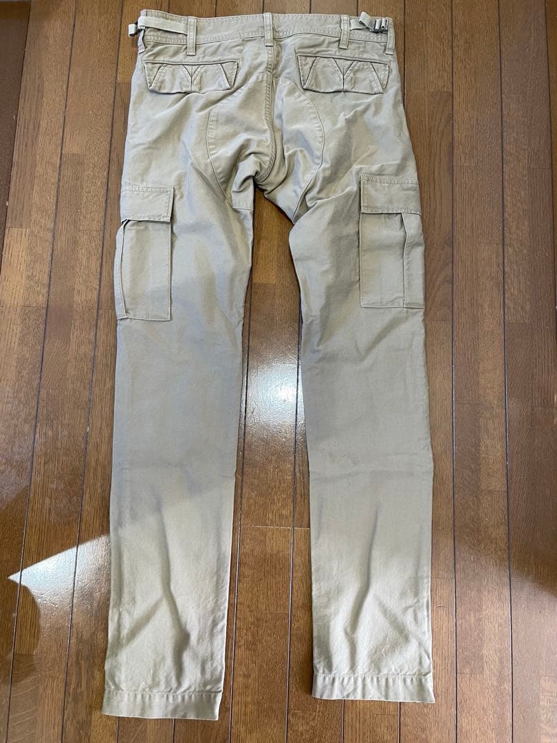 アンダーカバーイズム　ベージュ カーゴパンツ
