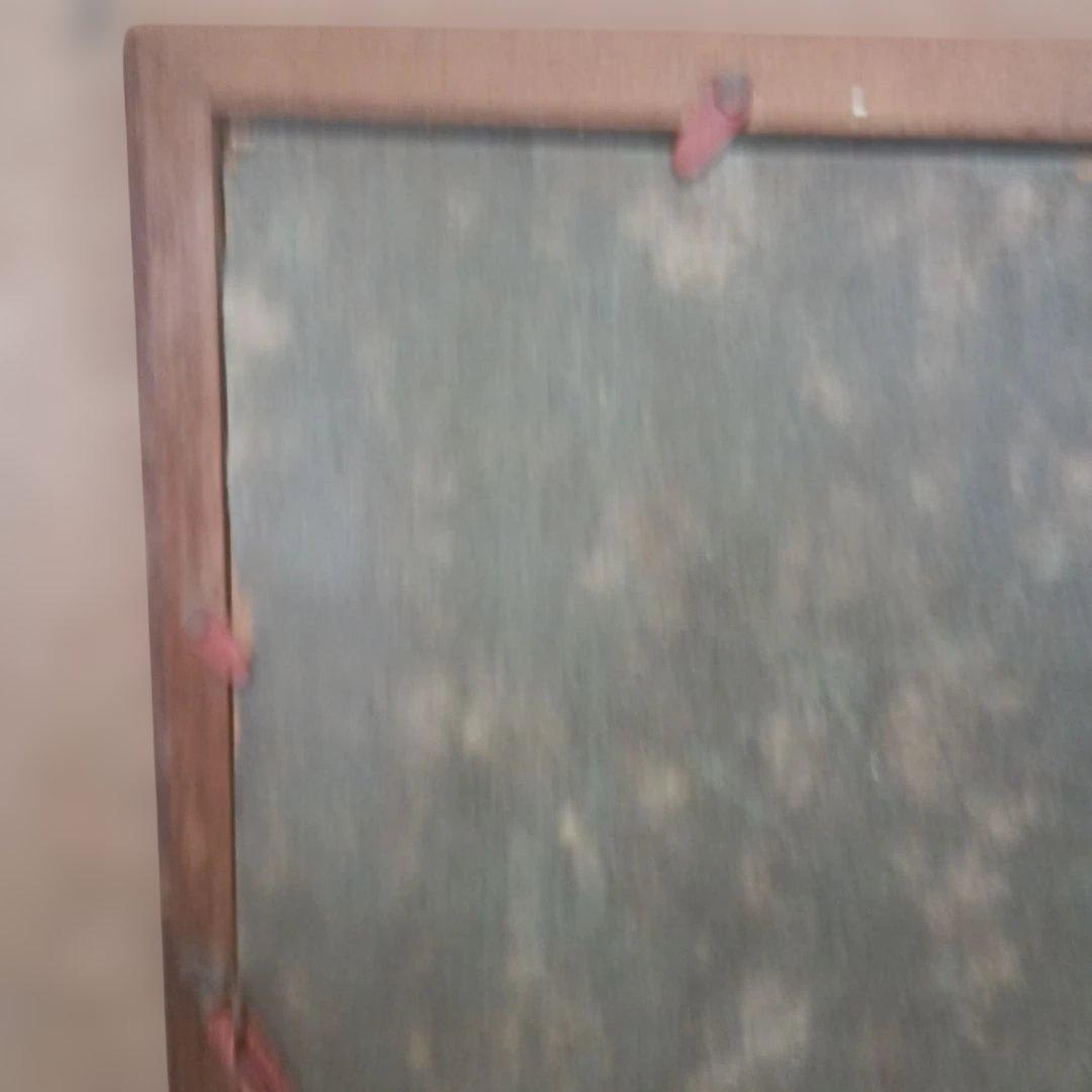 3985）周峰　珊瑚の彫刻の額　薔薇