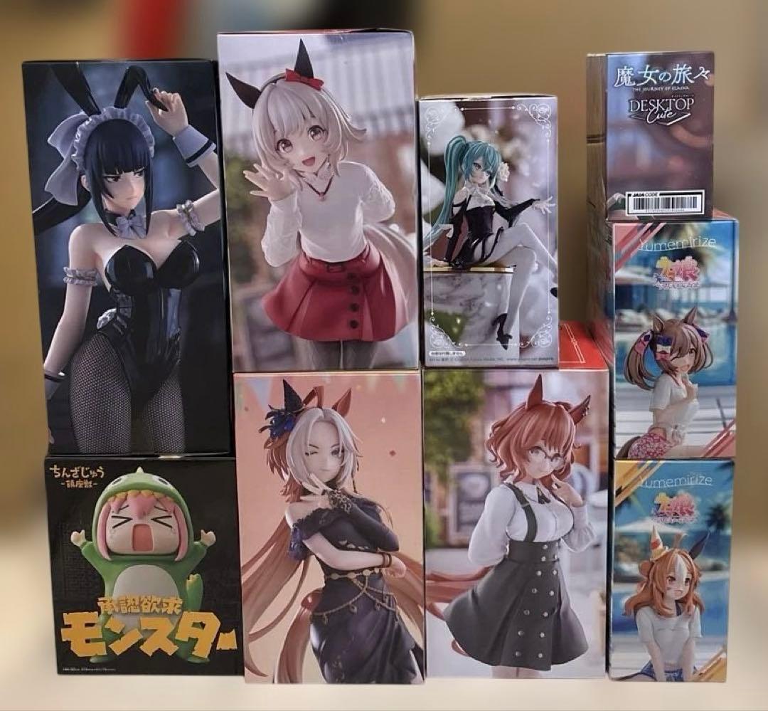 未開封 美少女 プライズフィギュア まとめ売り 9点セット