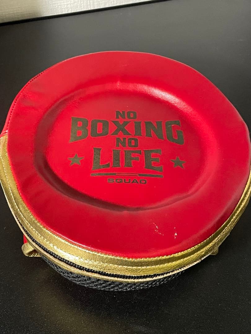 NO BOXING NO LIFE ノーボクシングノーライフ レッド ゴールド