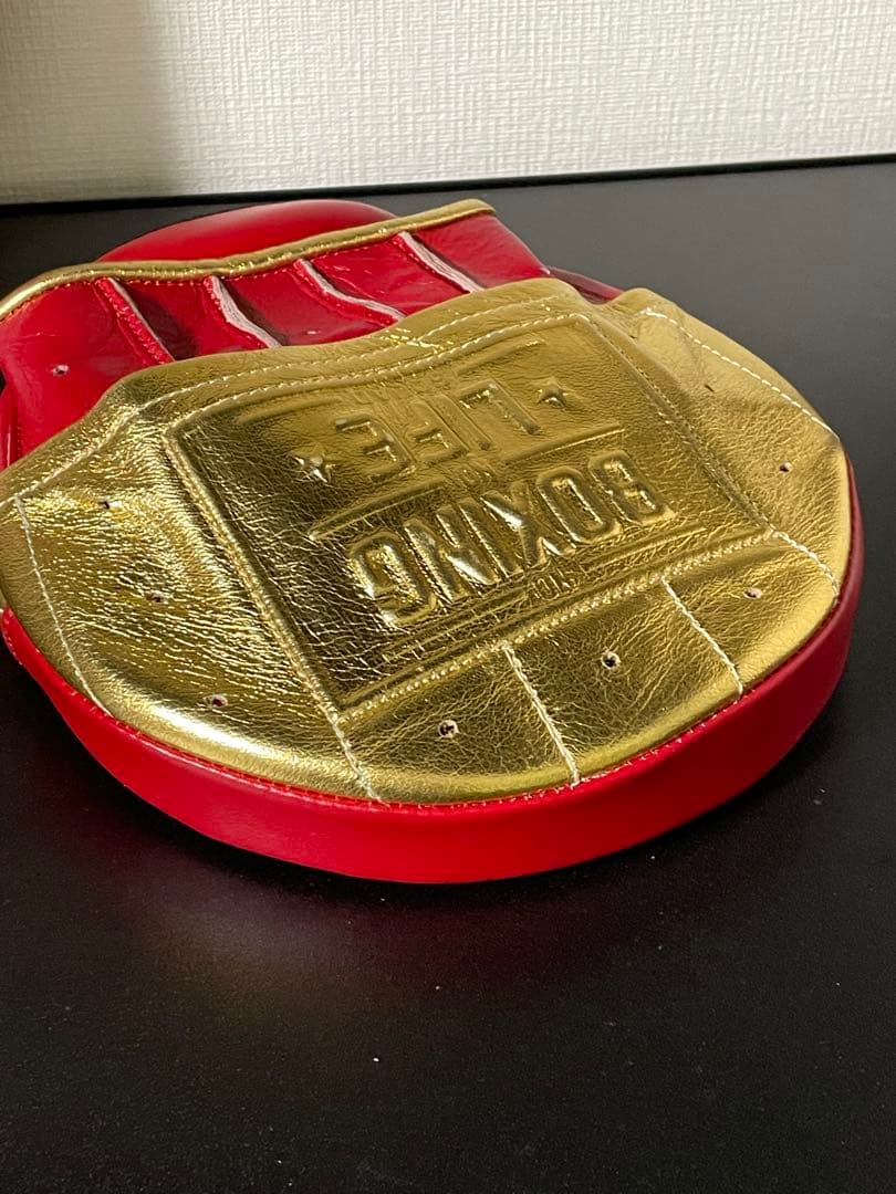 NO BOXING NO LIFE ノーボクシングノーライフ レッド ゴールド