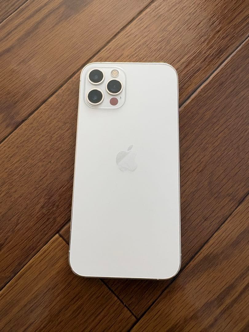 iPhone12Pro128GB シルバー SIMフリー　両面モバイルe-コート