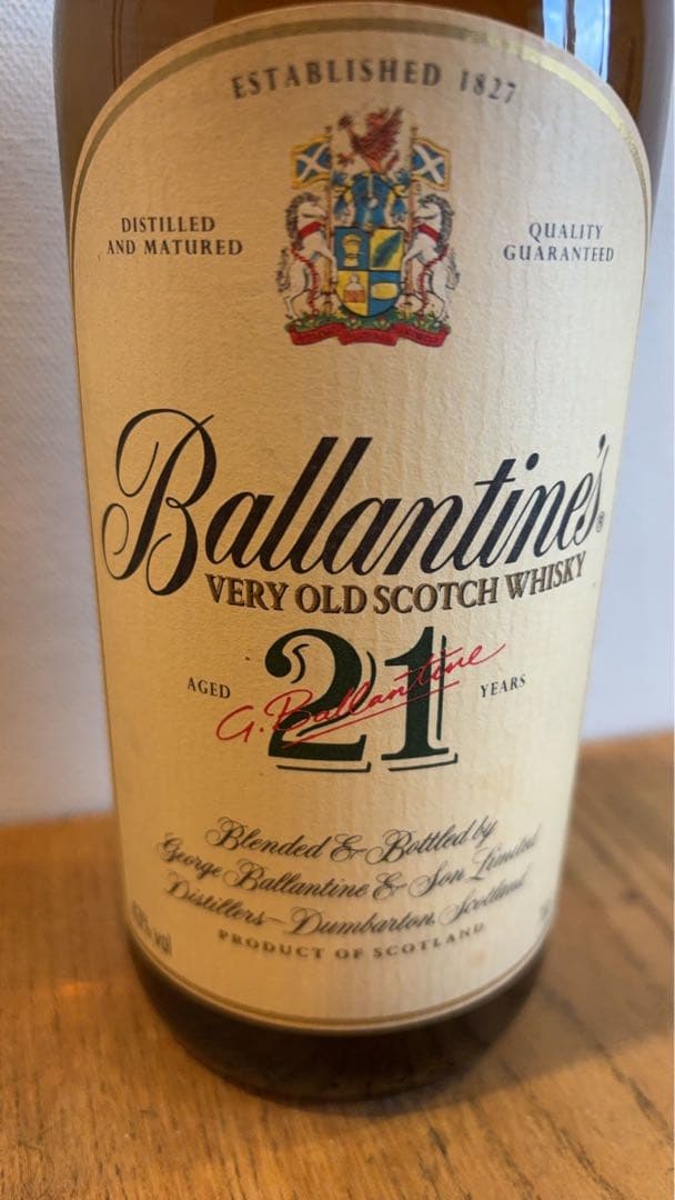 Ballantine's 21年 スコッチウイスキー 750ml