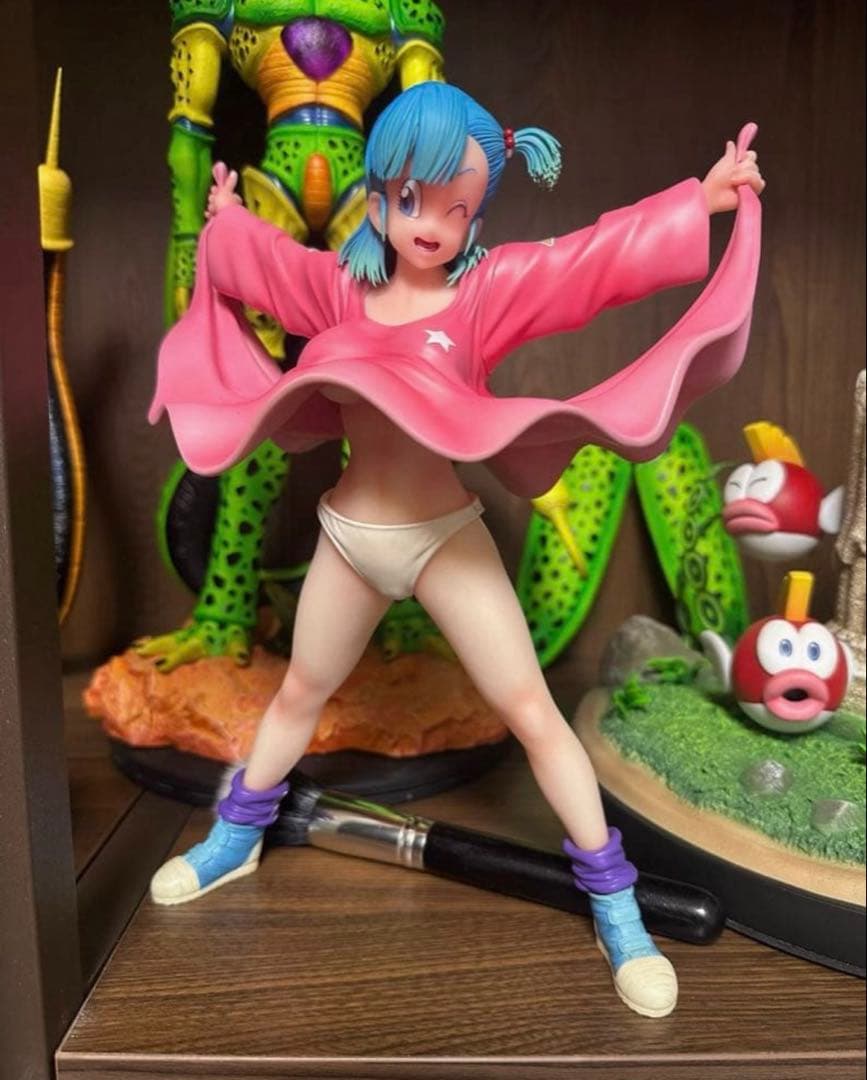 ドラゴンボール ブルマ ガレージキット フィギュア