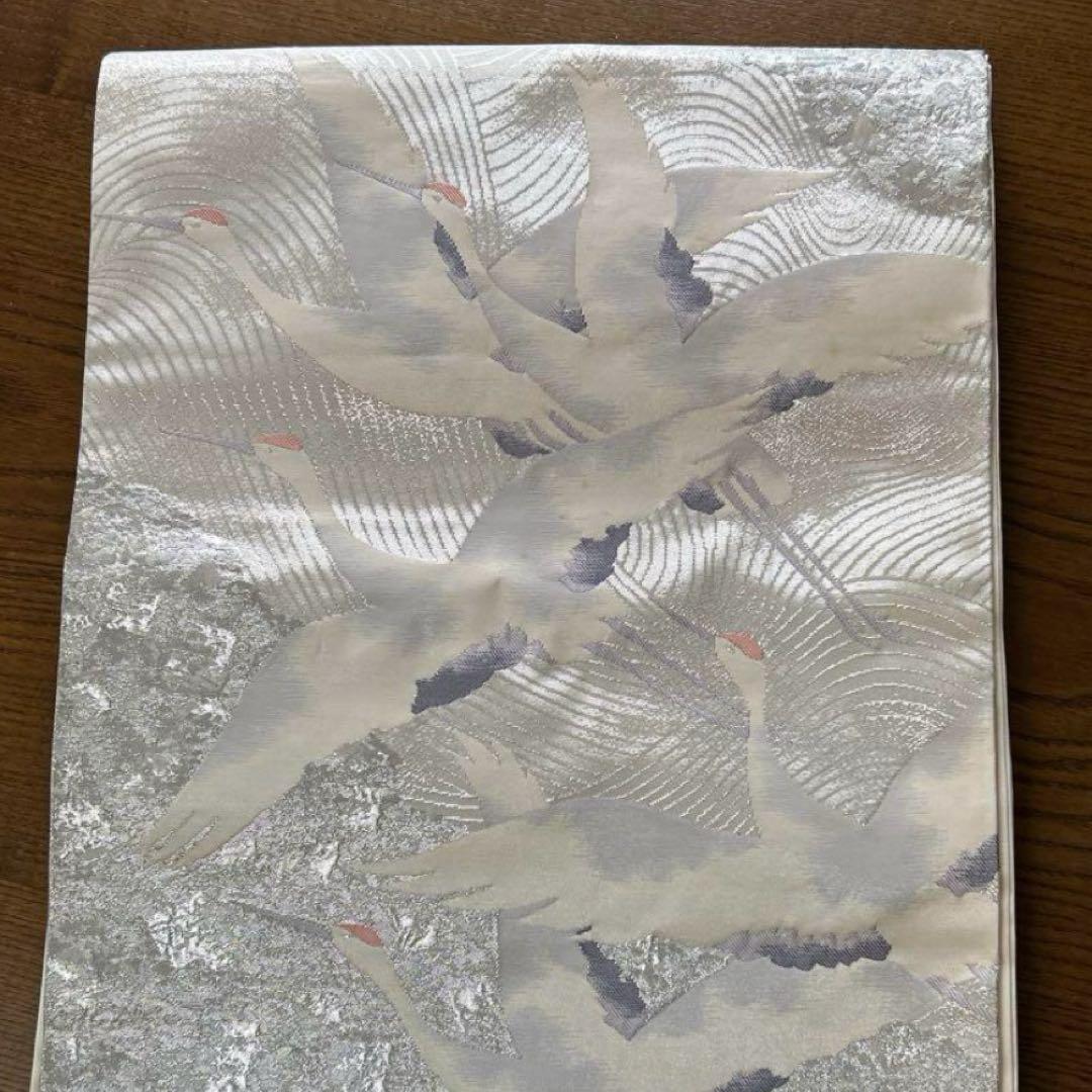 セール中‼️美品‼️成人式 振袖フルセット 白黒 鶴柄 和風