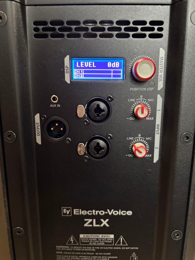 PAセット①EV ZLX-12P パワードスピーカー1000W