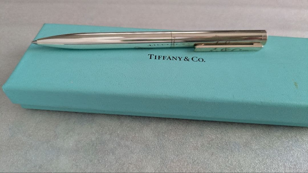 ティファニー　柄ペン　スターリングシルバー