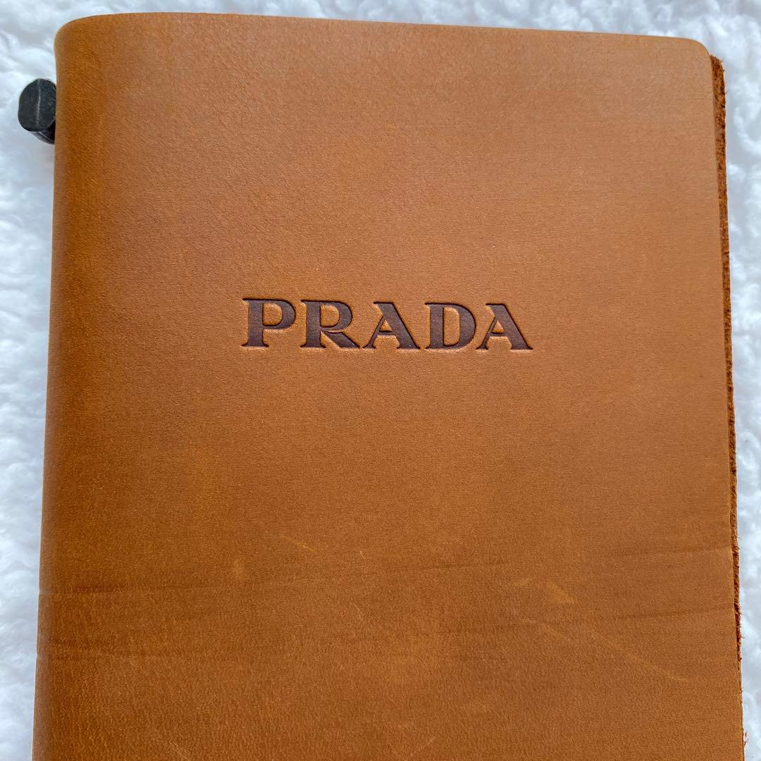 PRADA プラダ トラベラーズノート ブラスタグ