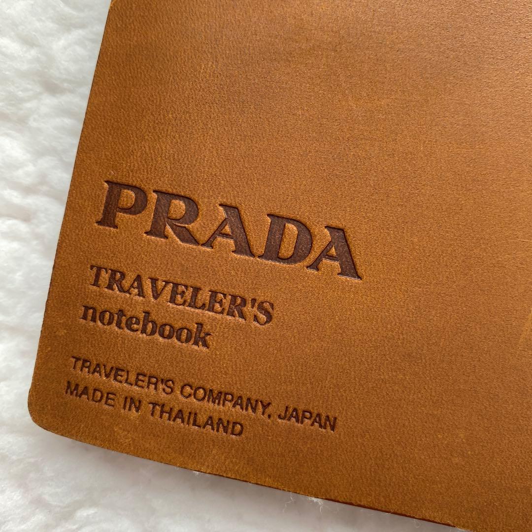PRADA プラダ トラベラーズノート ブラスタグ