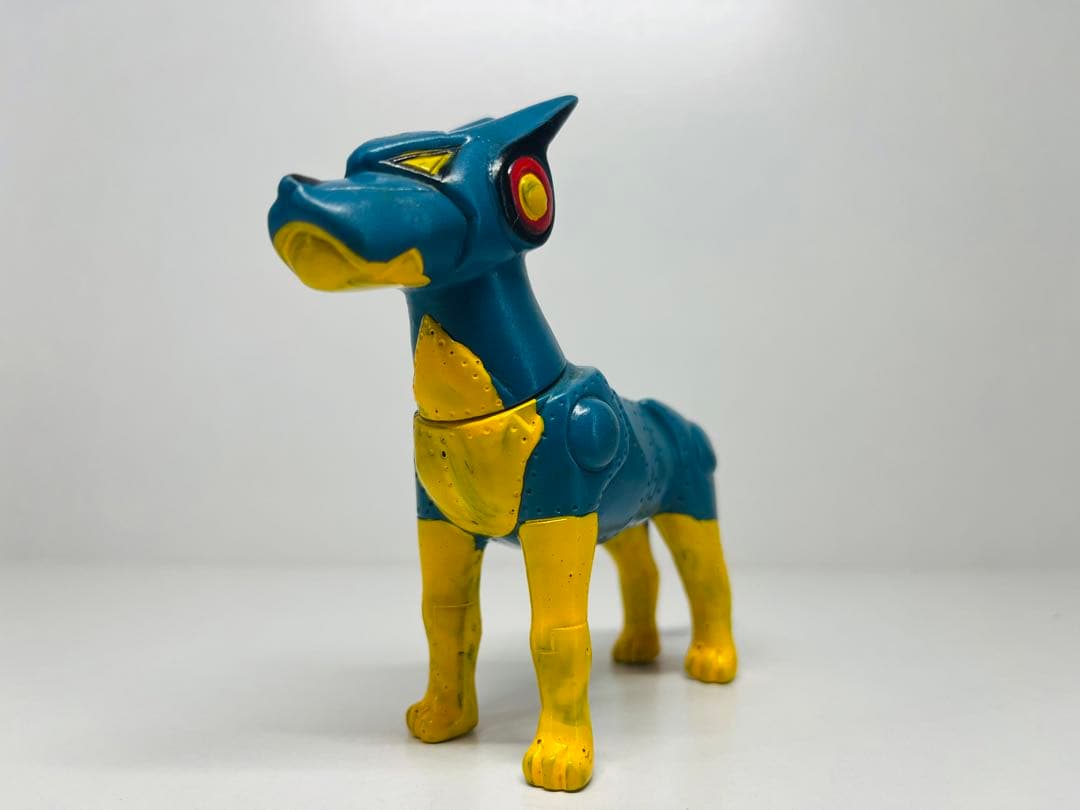 ブルマァク ソフビ 新造人間キャシャーン フレンダー　ソフビ　犬　メカ　怪獣