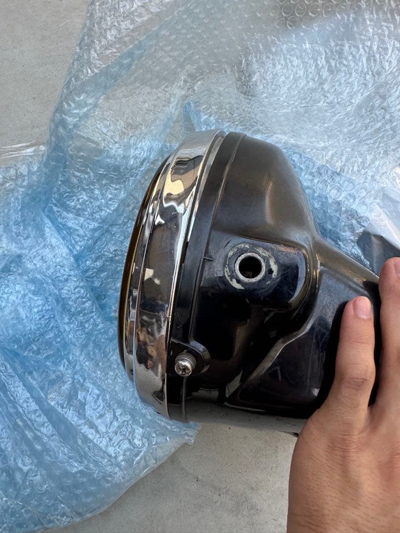 cbx400f マーシャル 180π ヘッドライト