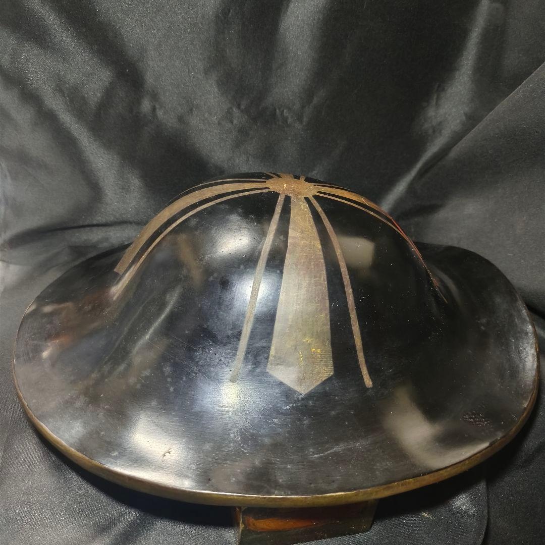 家紋付陣笠 本家 江戸骨董 時代物 漆塗り 古美術 旧家蔵出 蒐集家放出極上品