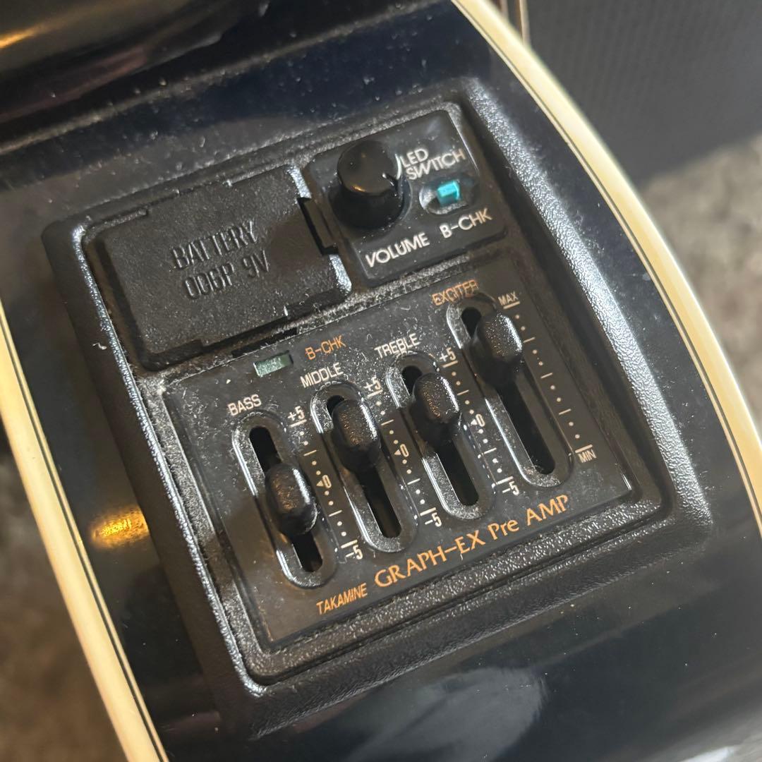 takamine 【PT-100】エレアコギター　ハードケース付き