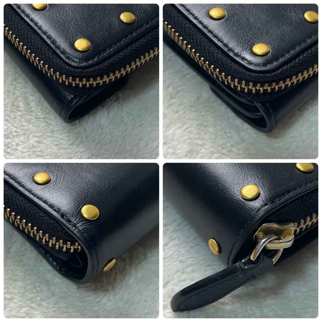 a*3様 ポロラルフローレン Polo ID ポロスタッズ 三つ折り財布