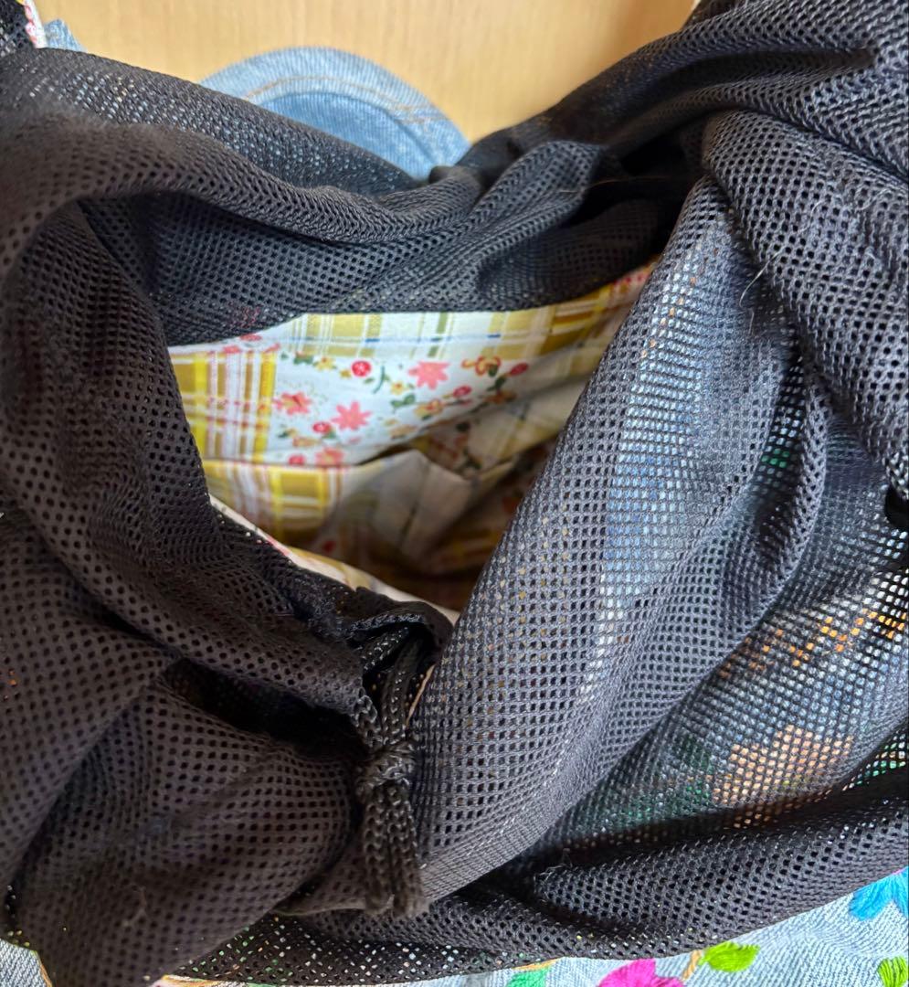 Ragstar 刺繍入りデニムキャリーバッグ