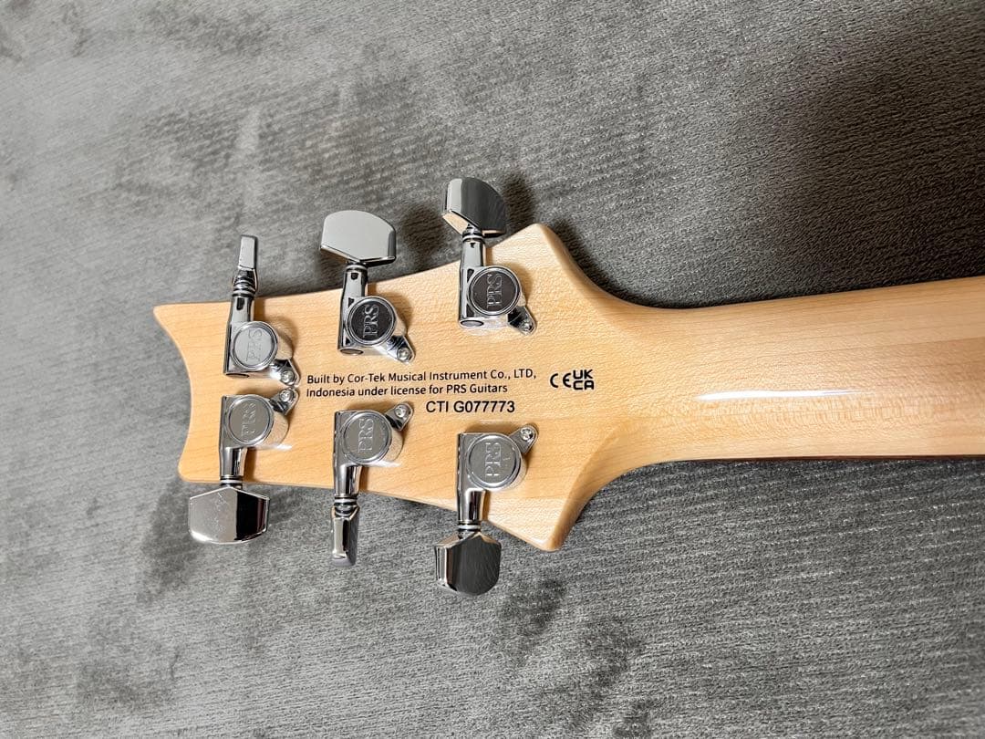 ギター prs se custom24 charcoal