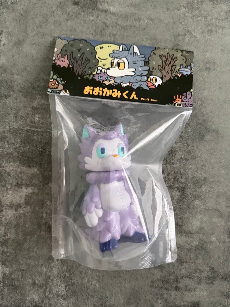 あらいきりこ おおかみくん ソフビ Galaxy Purple