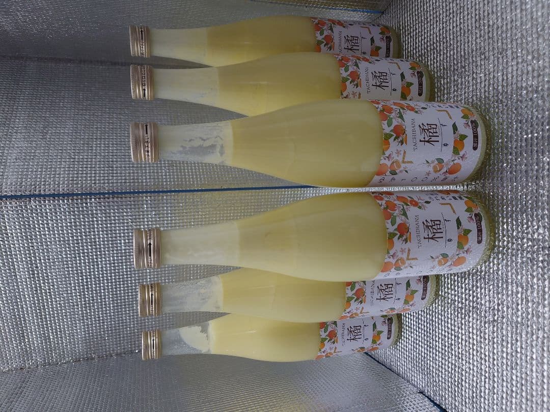 ふれあい農園の柚子果汁　無添加　栽培期間農薬不使用　720ml 6本入り