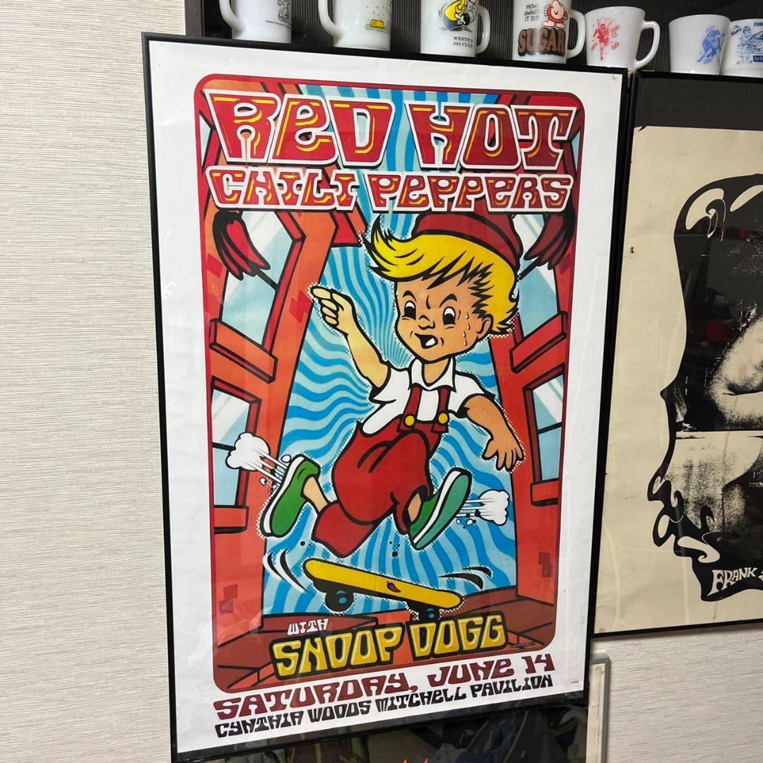 レア★日本未発売！レッドホットチリペッパーズ レッチリ 大ポスター OLD