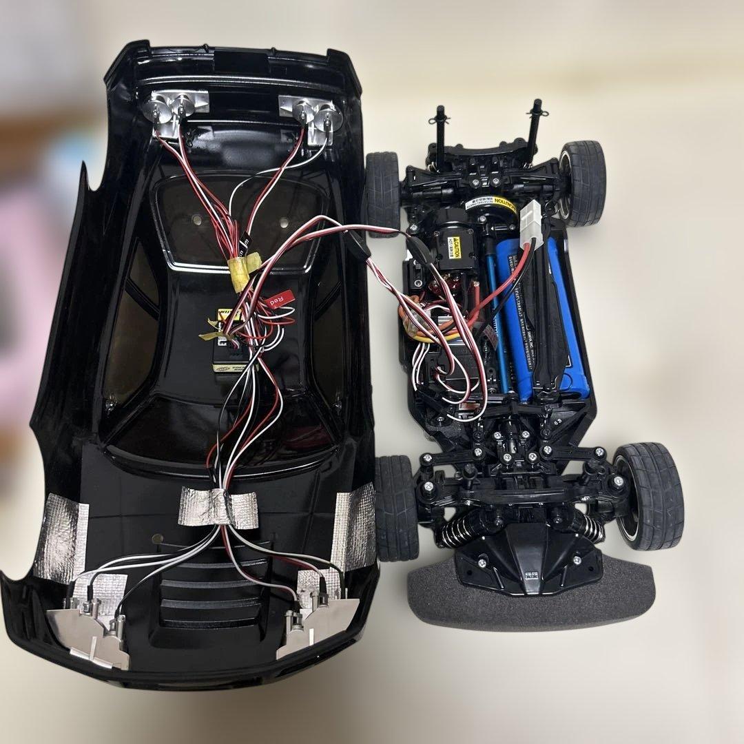 タミヤ　GT-R34 tt-02シャーシ　フルセット