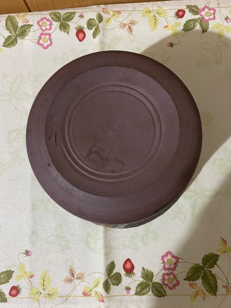 27日迄¥32.000からお値下げ中　 建水　高取14代 亀井味楽 造