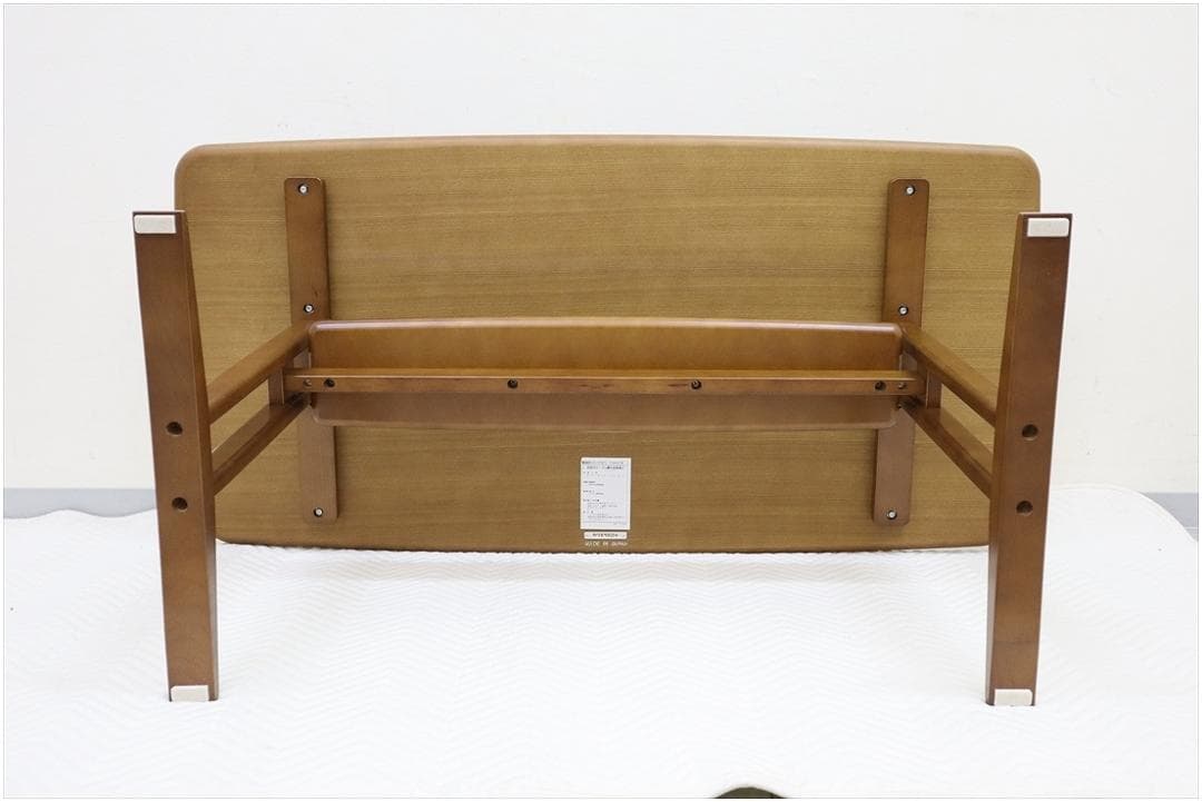 美品 カリモク60 カフェテーブル1200 ウォールナット 食卓 机 テーブル