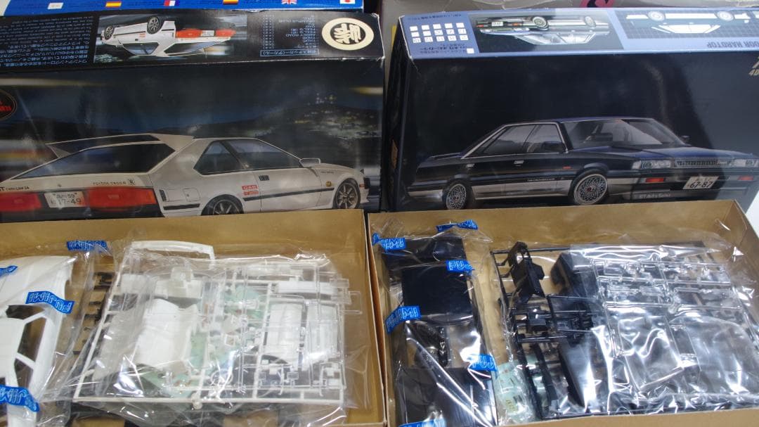 A3825 7th skyline スカイライン　プラモデル (5セット)